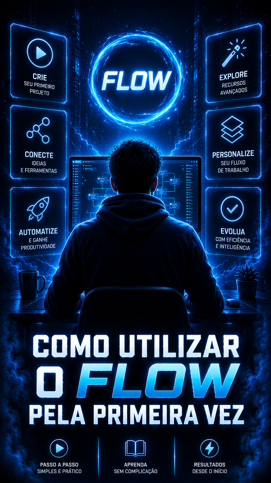 Capa 2 como usar o flow pela primeira vez