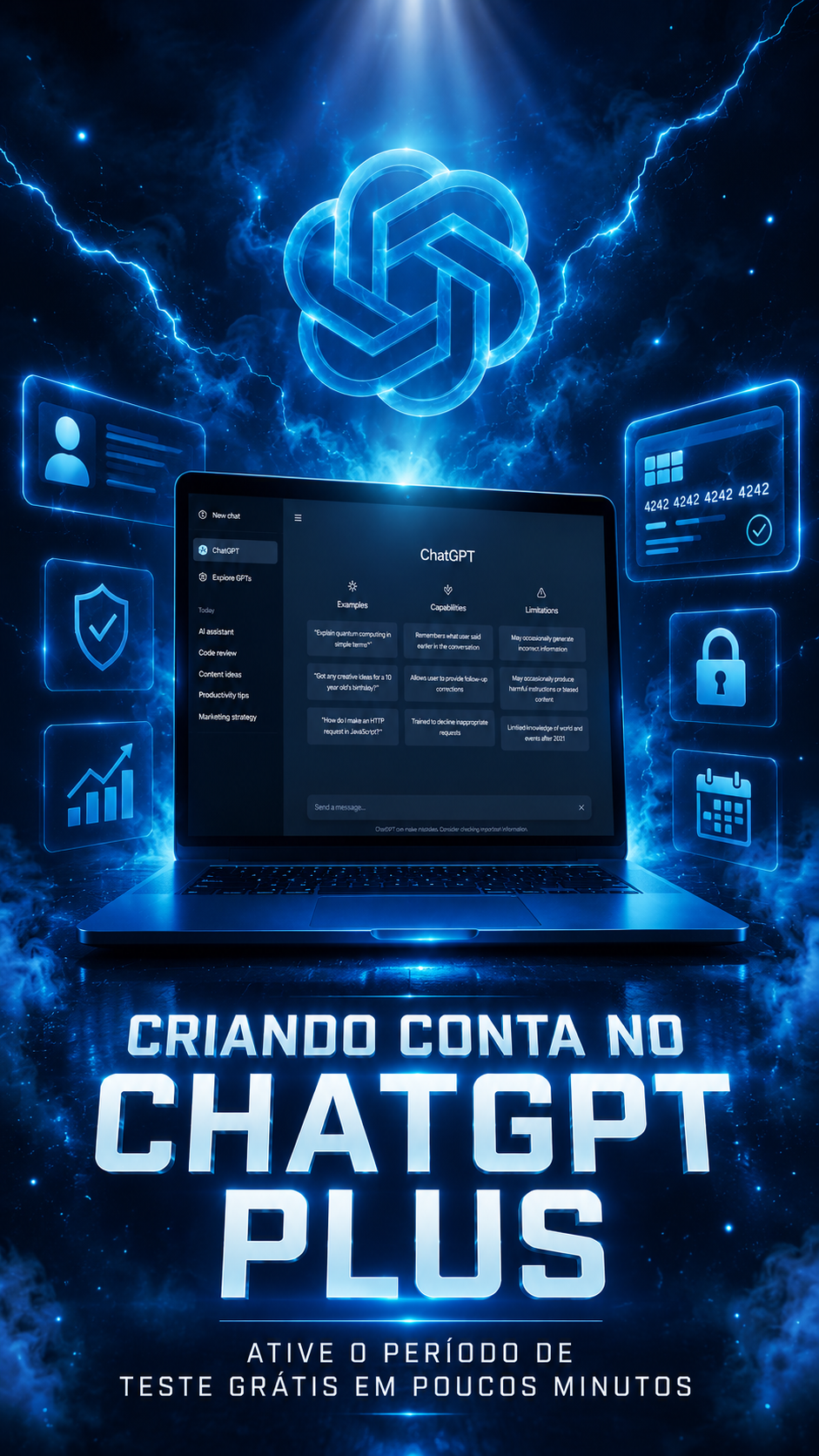 Capa 3 criando conta chatgpt